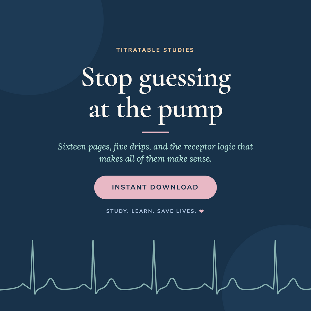 Vasopressors Made Simple: ICU Nursing Study Guide PDF