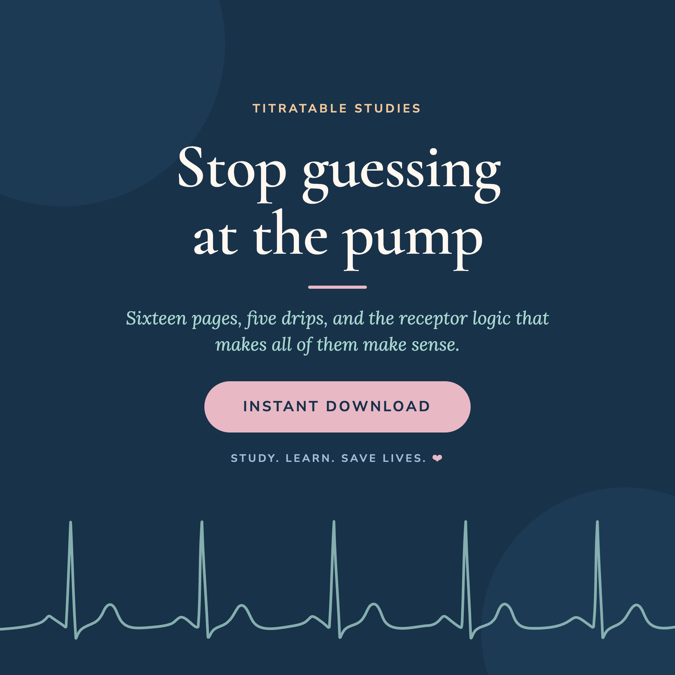 Vasopressors Made Simple: ICU Nursing Study Guide PDF